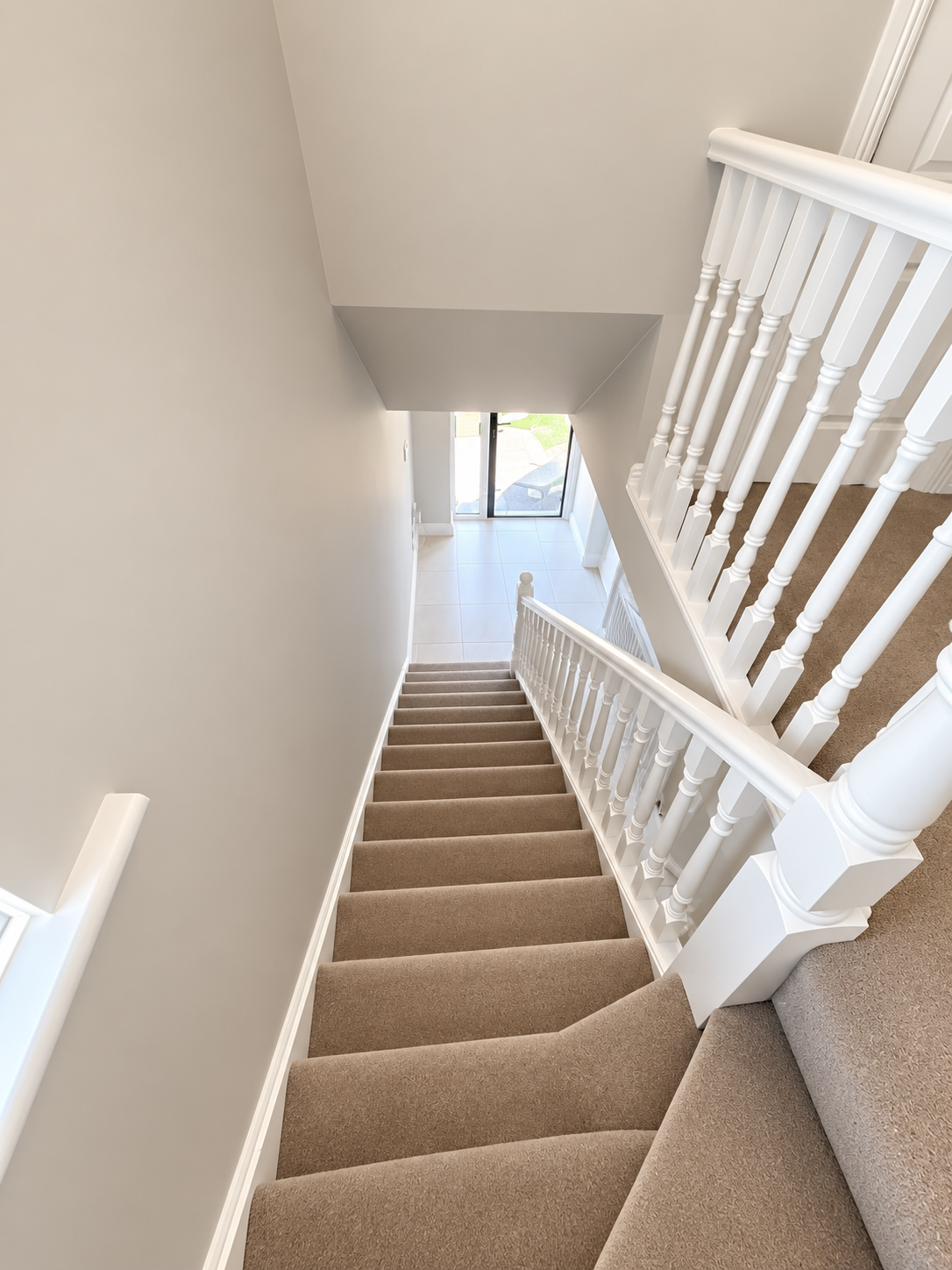 Staircase Overhead View