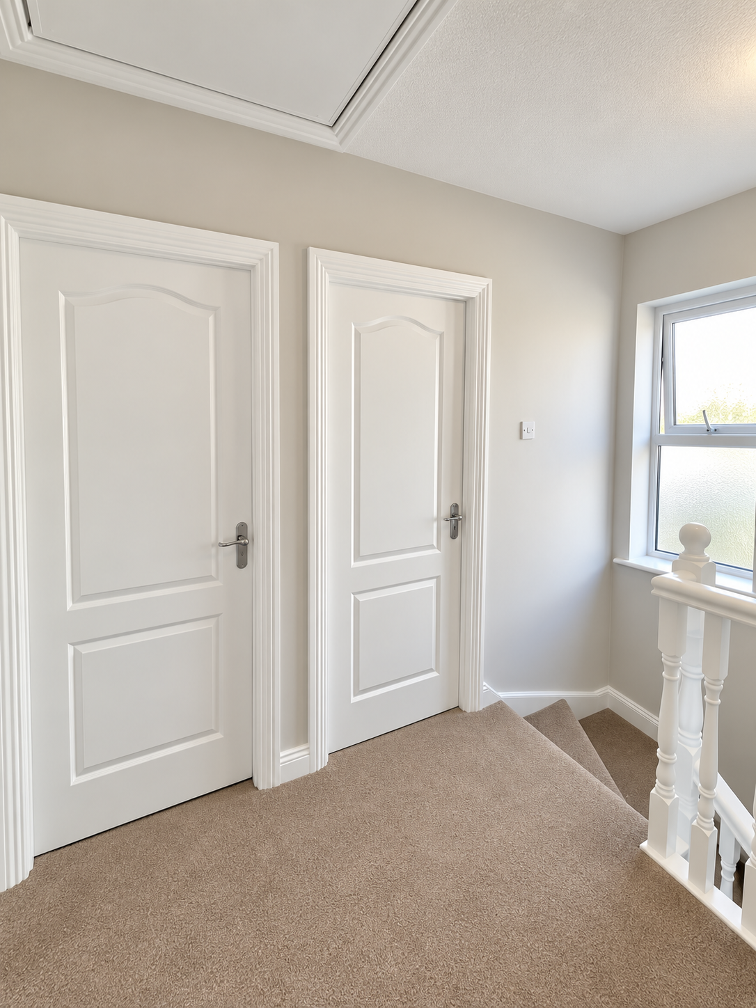 Landing Doors & Woodwork